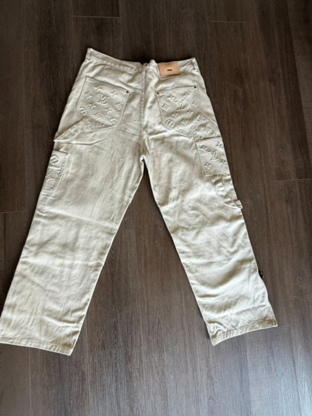 Louis Vuitton Monogram Carpenter Denim Pants View 2